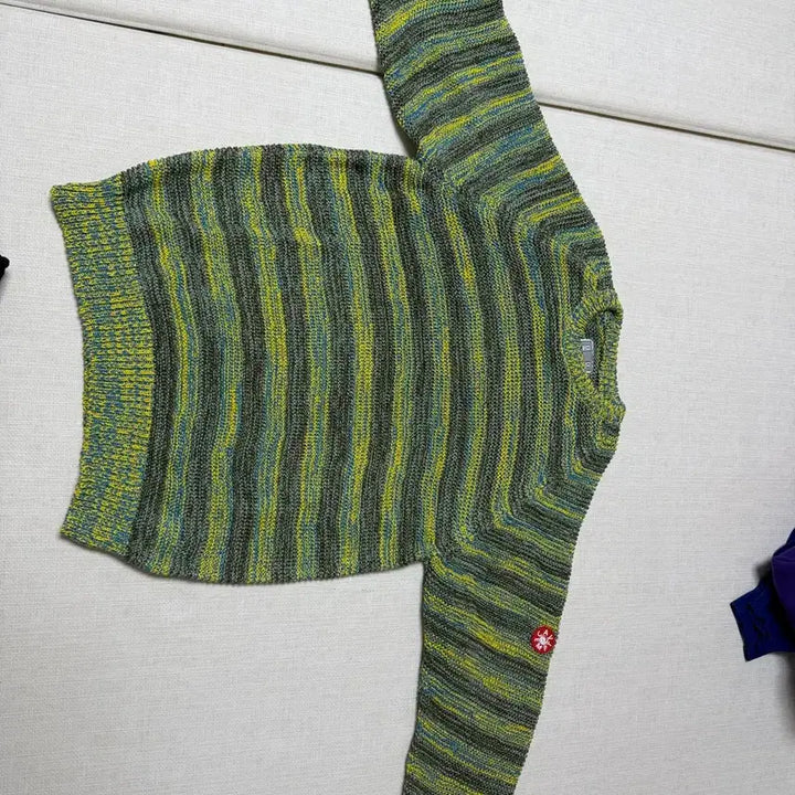 [BUNJANG] Cav Empt Striped Knit Sweater / 카브엠트, CAV EMPT