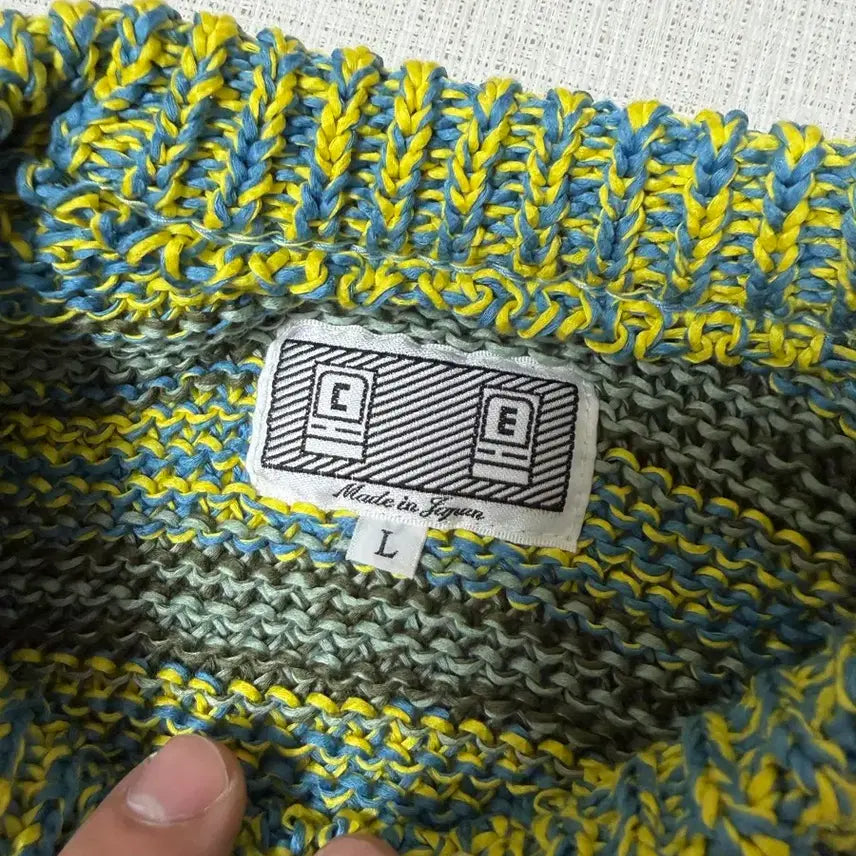 [BUNJANG] Cav Empt Striped Knit Sweater / 카브엠트, CAV EMPT