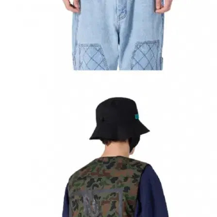 [BUNJANG] YesEyeSee Jungle Quilted Vest / [L]예스아이씨 정글 누빔 베스트