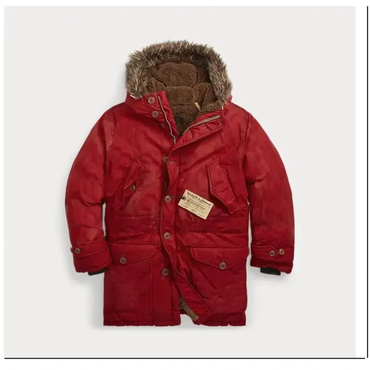 [BUNJANG] RRL Popover Trim Oilcloth Parka / 폴로 RRL 포퍼트림 오일클로스 파카