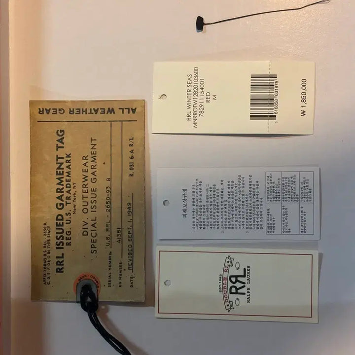 [BUNJANG] RRL Popover Trim Oilcloth Parka / 폴로 RRL 포퍼트림 오일클로스 파카