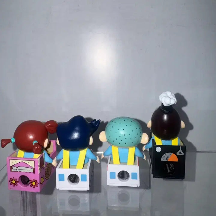 [BUNJANG] Crayon Shin-chan Gacha Pencil Sharpener Figure Bundle Set / 짱구 가챠 연필깍이 피규어 일괄