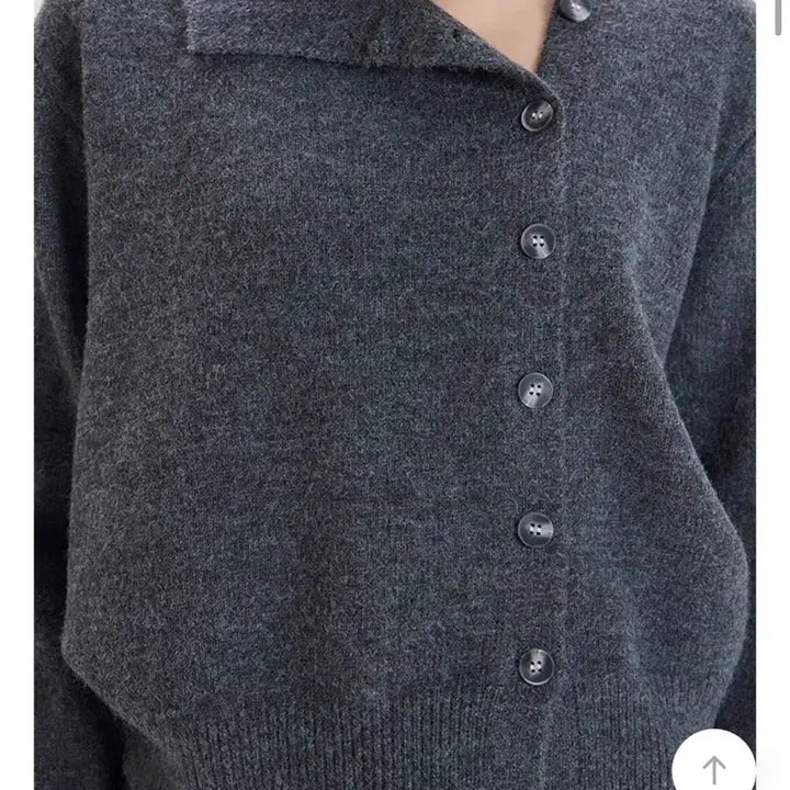 [BUNJANG] Mixxo Asymmetrical Knit (Gray) / 미쏘 언발란스 니트 (그레이)