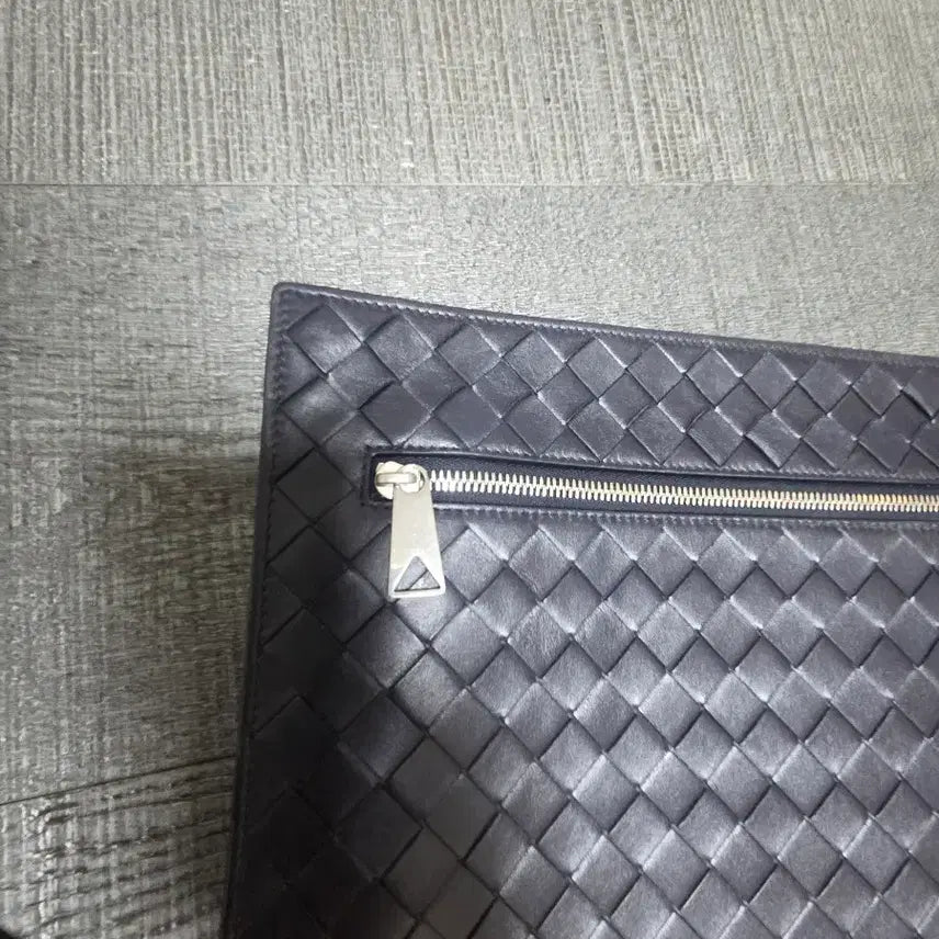 [BUNJANG] Bottega Veneta Document Clutch Navy / 보테가 베네타 도큐먼트 클러치 네이비 정품(상태 최상)