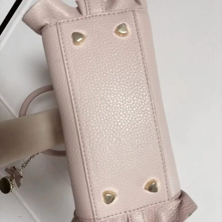 [BUNJANG] Samantha Vega Pink Frill Tote Bag / 가격동결 사만사베가 핑크 프릴 토트백 양산형 지뢰계 스나계 양지뢰 가방