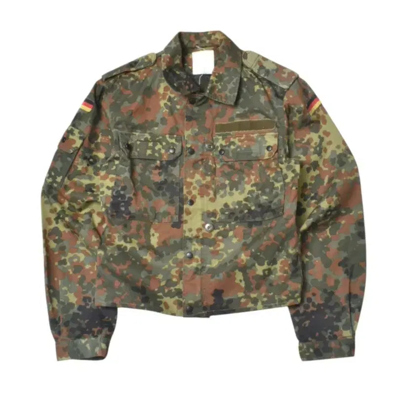 [BUNJANG] Original German Army Flaktarn Field Jacket Custom N1322 / 오리지널 독일군 플락탄 야상 커스텀 N1322