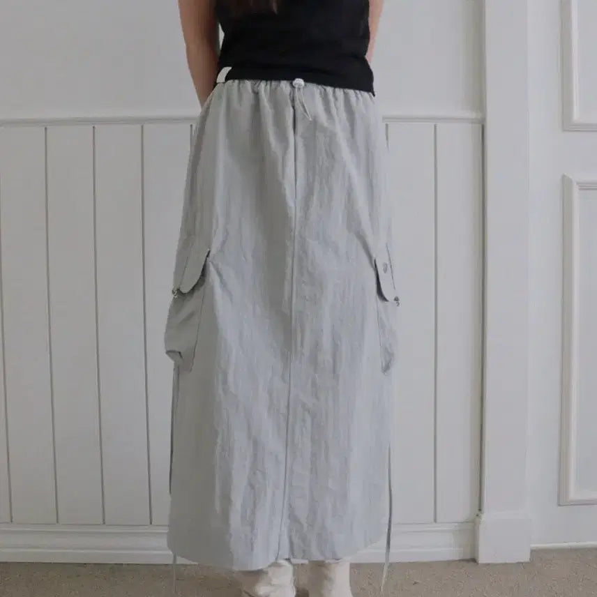 [BUNJANG] Heint Cargo Long Skirt / 헤인트 카고 롱 스커트 완판 (정가 8.7만원)