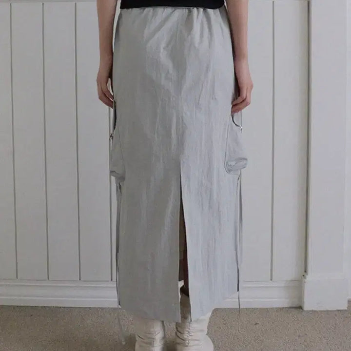 [BUNJANG] Heint Cargo Long Skirt / 헤인트 카고 롱 스커트 완판 (정가 8.7만원)