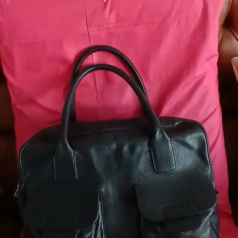 [BUNJANG] Jil Sander Leather Tote Bag / 질샌더가죽토트겸 여행용 가방
