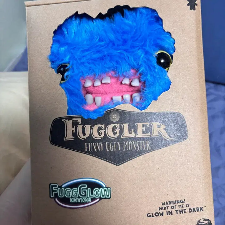 [BUNJANG] Fugglers Glow Skreetz Blue Plush Doll / 퍼글러 푸글러 글로우 스크리츠 블루 인형
