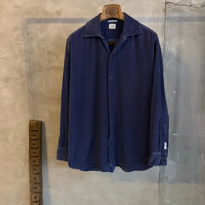 [BUNJANG] CP Company Open Collar Shirt / 시피컴퍼니 오픈칼라넥 셔츠 남성100-105
