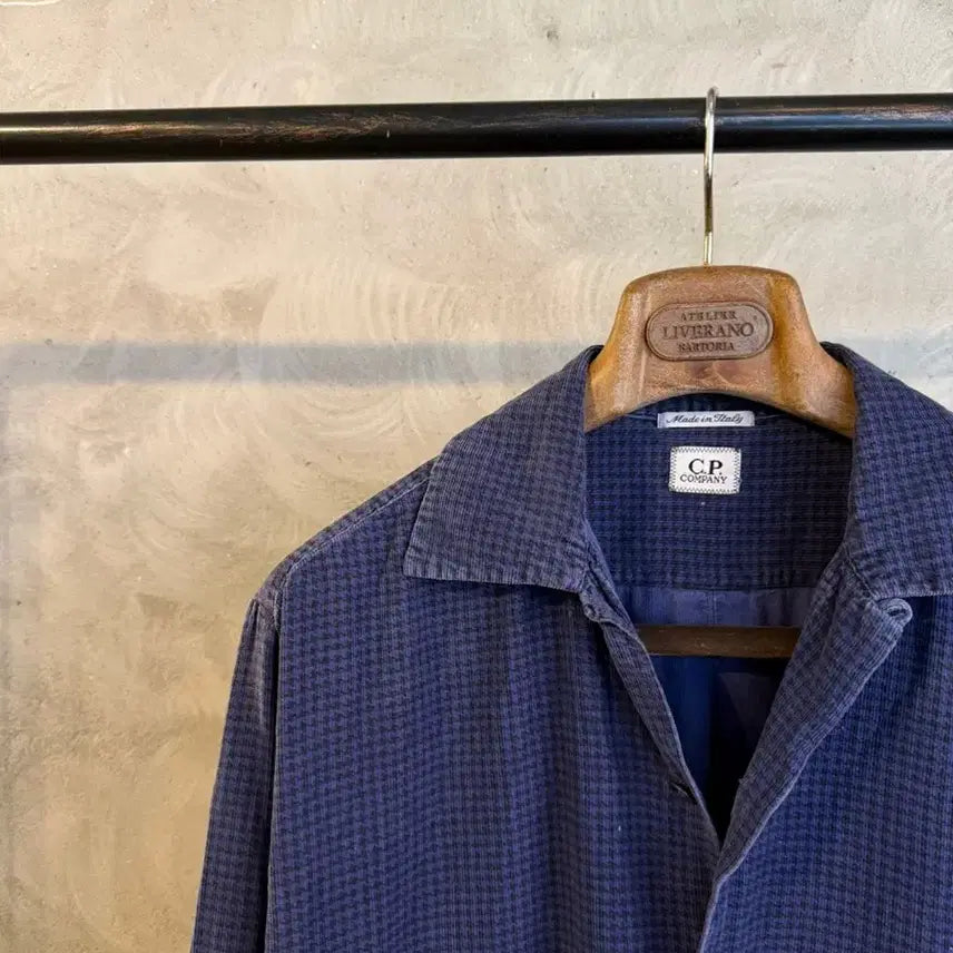 [BUNJANG] CP Company Open Collar Shirt / 시피컴퍼니 오픈칼라넥 셔츠 남성100-105