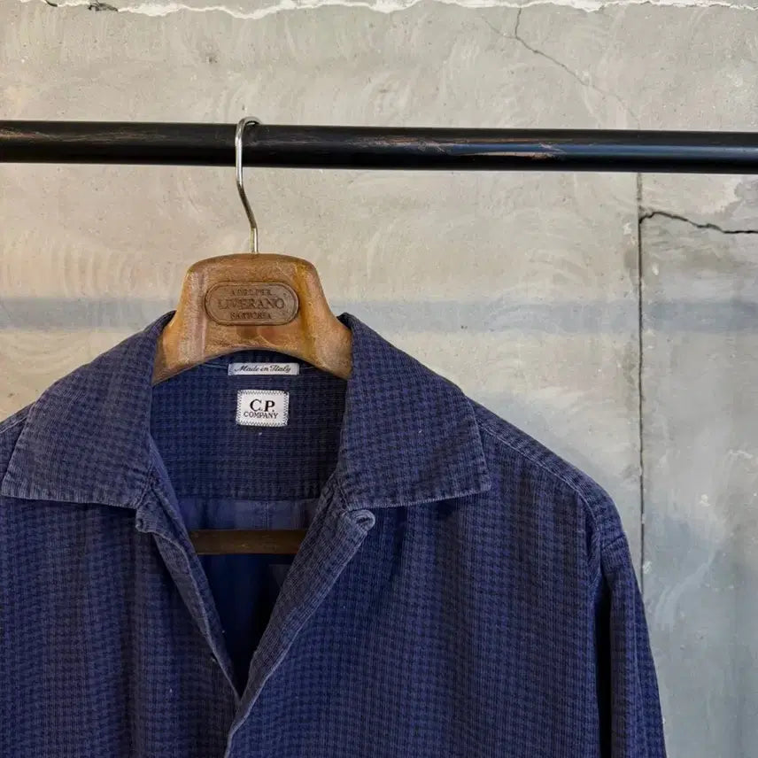 [BUNJANG] CP Company Open Collar Shirt / 시피컴퍼니 오픈칼라넥 셔츠 남성100-105