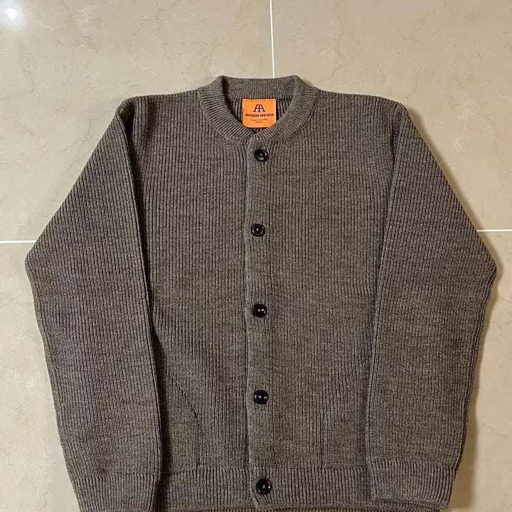 [BUNJANG] Anderssen-Anderssen Skipper Cardigan Natural Taupe L / 안데르센안데르센 스키퍼 가디건 내추럴 타우페 L사이즈