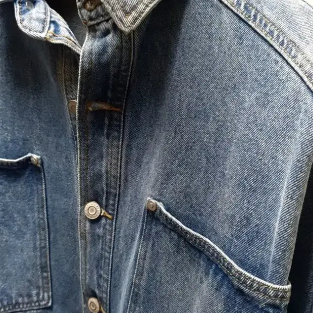 [BUNJANG] Raipan Denim Overshirt Jacket / 라이팬 데님 셔츠자켓 판매해요