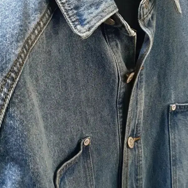 [BUNJANG] Raipan Denim Overshirt Jacket / 라이팬 데님 셔츠자켓 판매해요