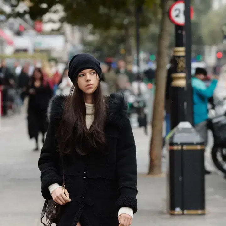 [BUNJANG] Settle for Moon Mustang Coat / 세틀포문) 무스탕 코트 settle for moon