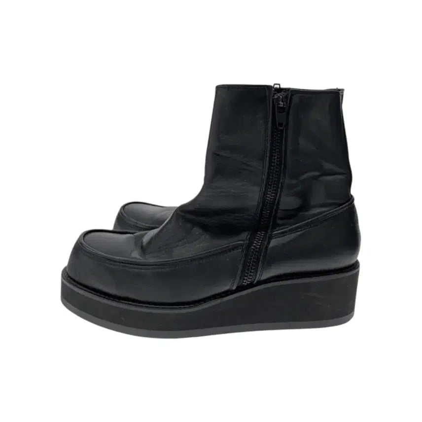 [BUNJANG] Yohji Yamamoto Smooth Leather Platform Boots / 요지 야마모토 스무스레더 플랫폼 부츠