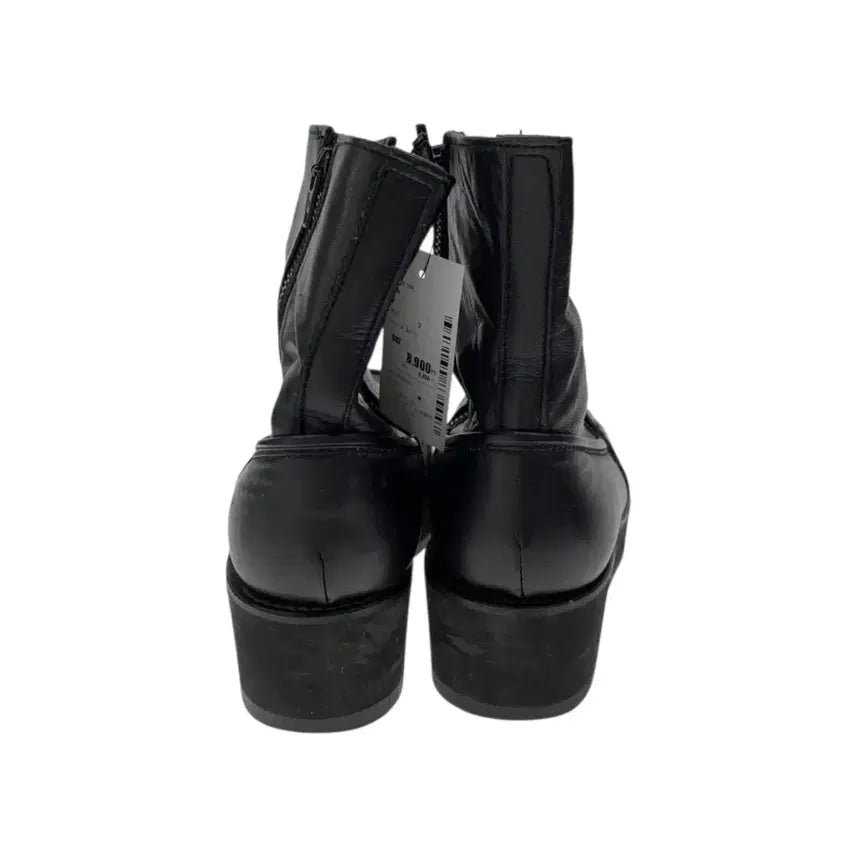 [BUNJANG] Yohji Yamamoto Smooth Leather Platform Boots / 요지 야마모토 스무스레더 플랫폼 부츠