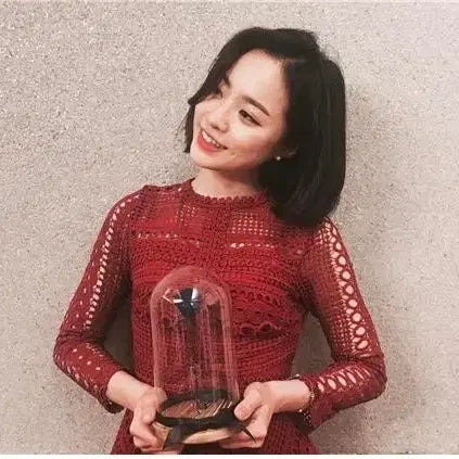 [BUNJANG] Milkcocoa Burgundy Dress / 밀크코코아 버건디 원피스