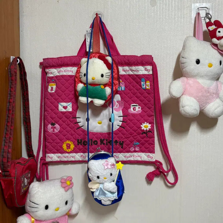 [BUNJANG] Vintage Hello Kitty Pouch Bag Doll / 고전키티파우치 고전키티가방 고전키티 고전키티인형