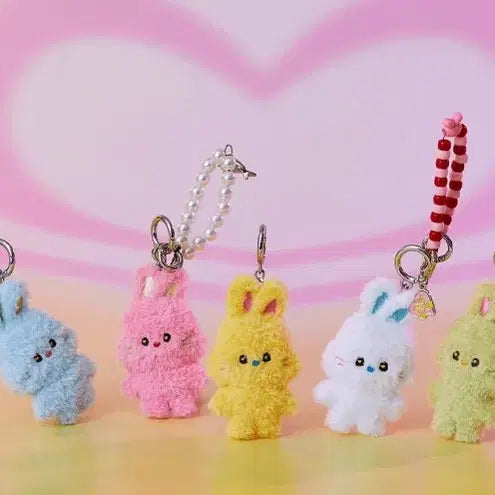 [BUNJANG] NewJeans Bunnies Doll Keyring (Sealed) / 뉴진스 버니니 인형 키링 블루 (미개봉)