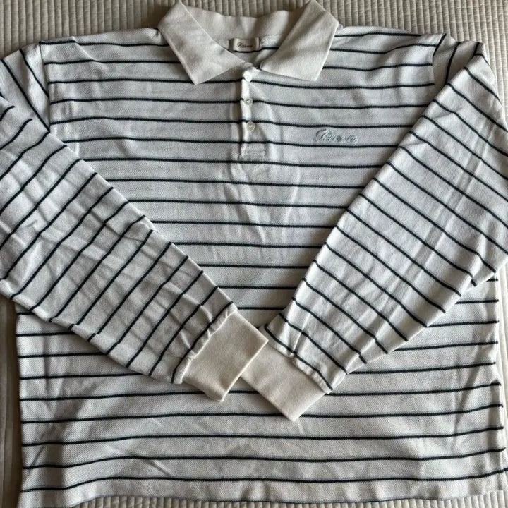 [BUNJANG] RBB Stripe PK T-shirt / 리본빛 RBB stripe pk 스트라이프 피케티