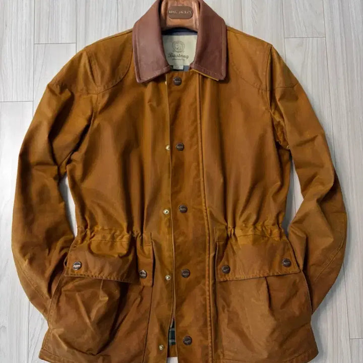 [BUNJANG] Bastong 001 Rust Brown Wax Jacket / 바스통 001 러스트 브라운 왁스 자켓