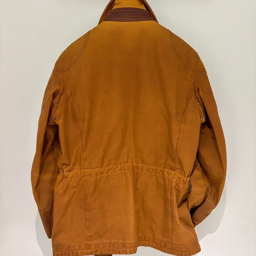 [BUNJANG] Bastong 001 Rust Brown Wax Jacket / 바스통 001 러스트 브라운 왁스 자켓