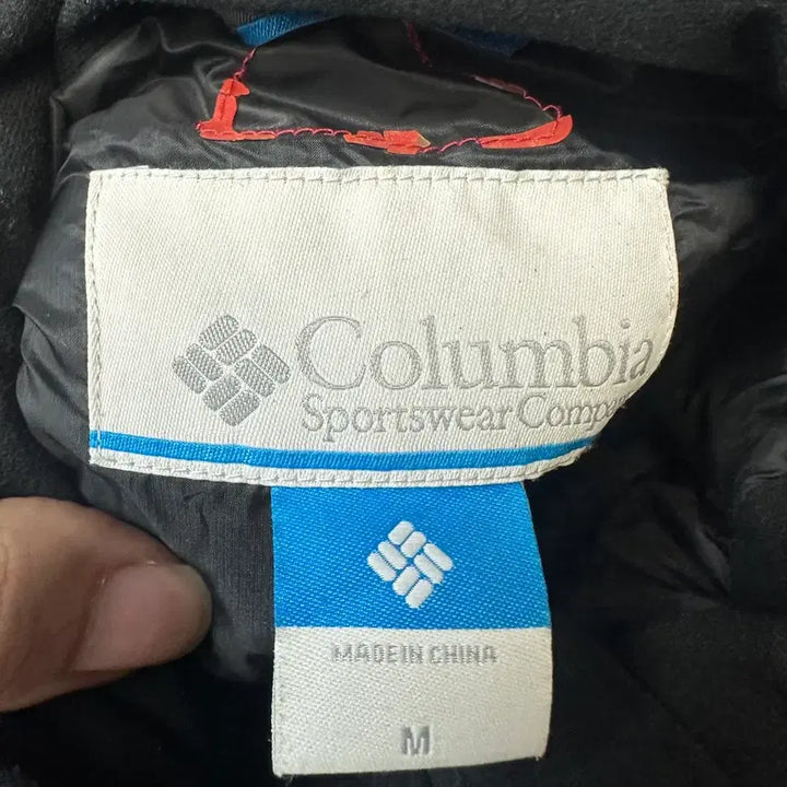 [BUNJANG] Columbia Nylon Lightweight Padded Jacket (M) / 컬럼비아 블랙 나일론경량패딩 M