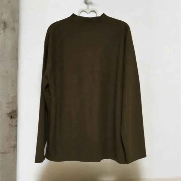 [SOLD OUT] (새상품) 헨리넥 긴팔 티셔츠, 큰 옷 니트 티셔츠