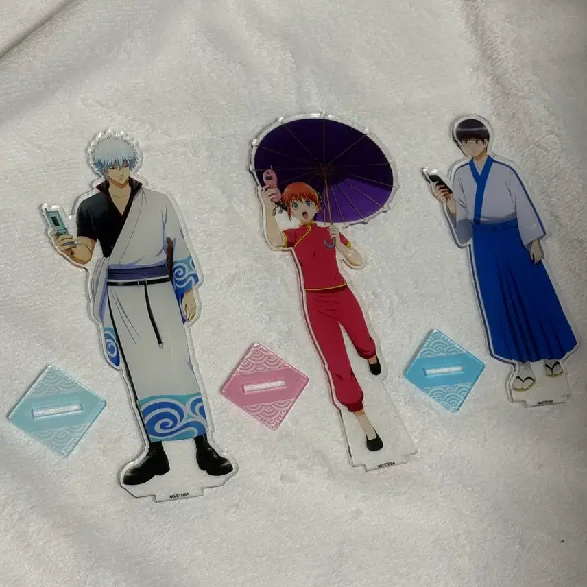 [BUNJANG] Gintama Animate Acrylic Stand / 일괄)은혼 애니메이트 휴대전화 아크릴 스탠드