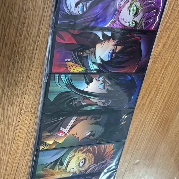 [BUNJANG] Demon Slayer Muichiro Giyu Official Goods Mini Folding Screen / 귀멸의칼날 무한성편 미니 병풍 공식굿즈 무이치로 기유
