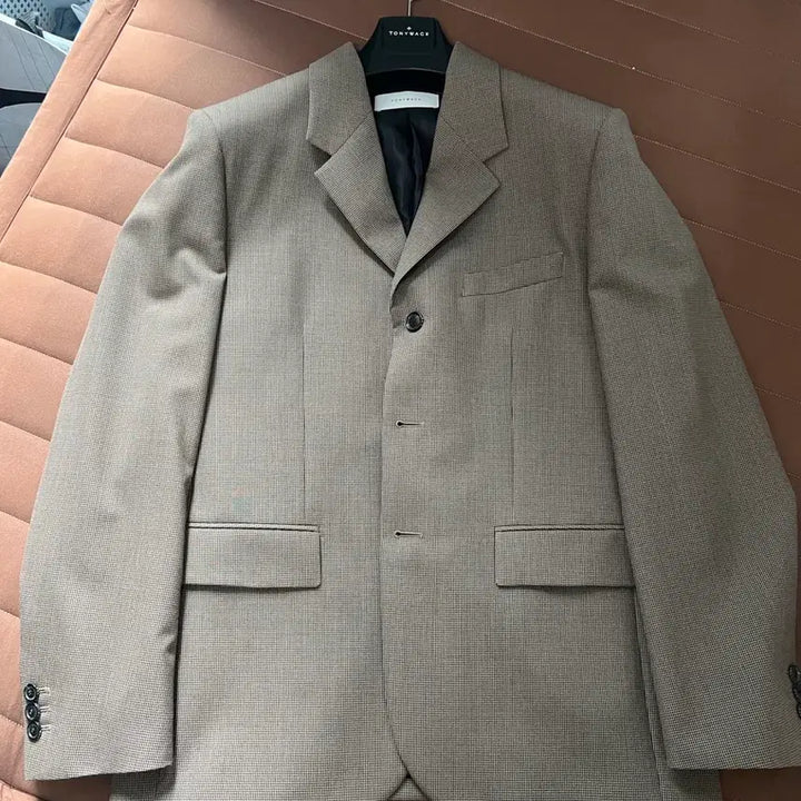 [BUNJANG] Toni Wek Checkered Blazer M / 토니웩 잔체크 블레이저 M