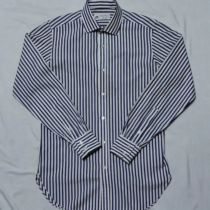 [SOLD OUT] 브릴라 퍼 일 구스토 x 토마스 메이슨 스트라이프 셔츠 (40)