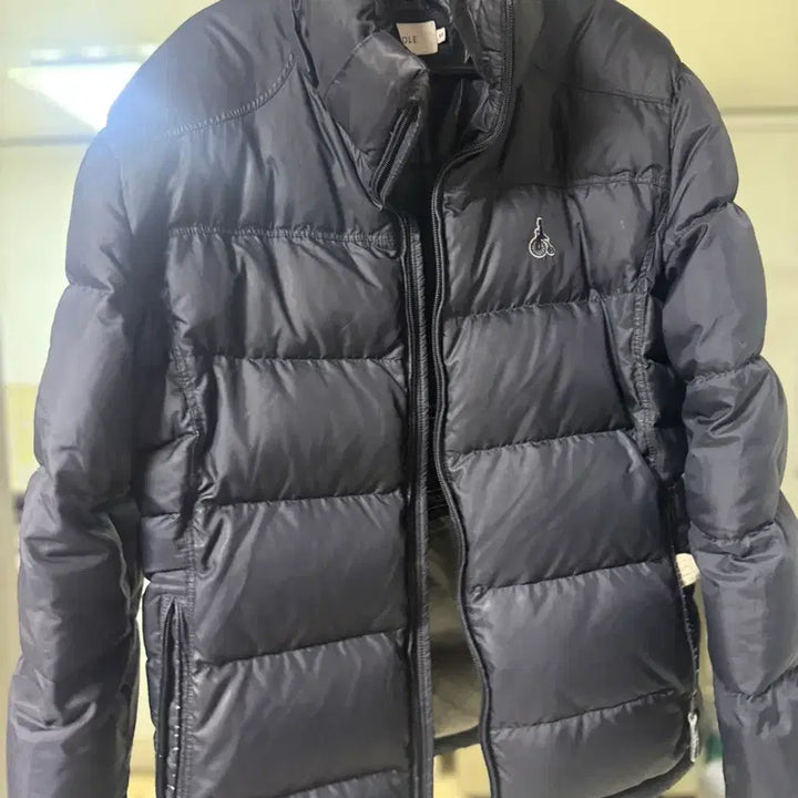 [BUNJANG] Beanpole Dark Navy Short Padded Jacket 105 / 빈폴 다크 네이비 숏패딩 105