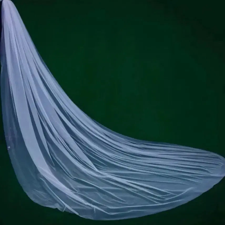 [BUNJANG] Wedding Veil Set / 웨딩 롱베일 + 숏베일 세트 (새상품 셀프웨딩)