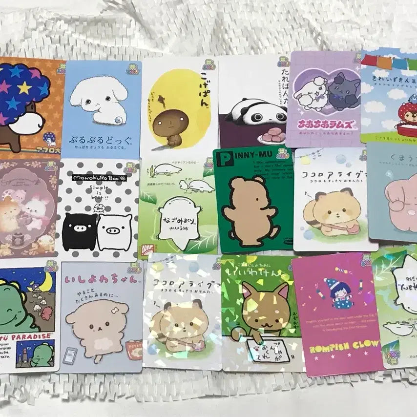 [BUNJANG] San-X Universe Card Bundle Set / san x 산엑스 유니버스 카드 일괄 세트