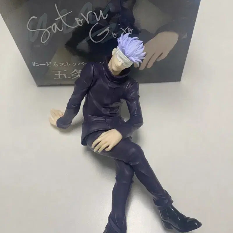 [BUNJANG] Jujutsu Kaisen Gojo Satoru Noodle Stopper Figure / 고죠 누들 스토퍼 피규어