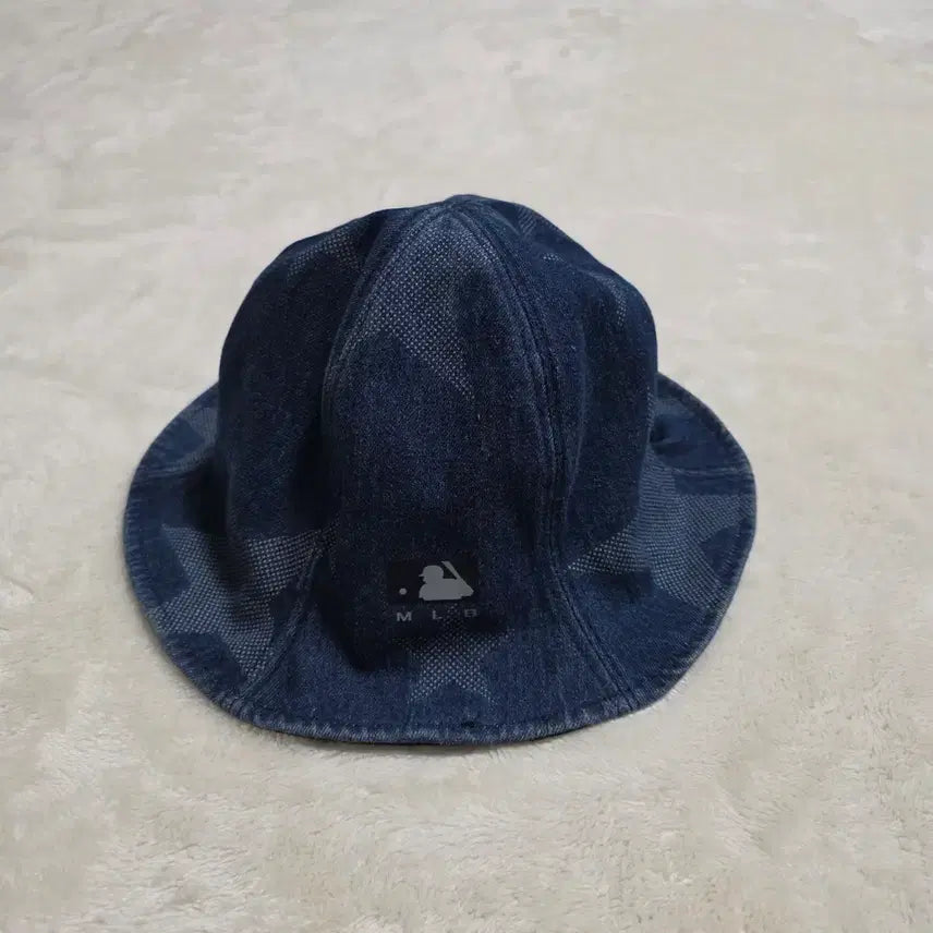 [BUNJANG] MLB Denim Bucket Hat / MLB 데님 버킷햇 벙거지 모자