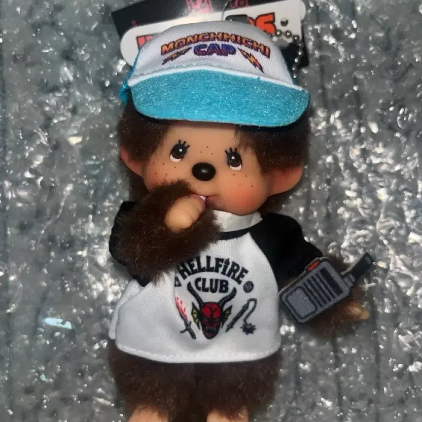 [BUNJANG] Stranger Things Hellfire Club Monchhichi / 기묘한이야기 헬파이어 몬치치