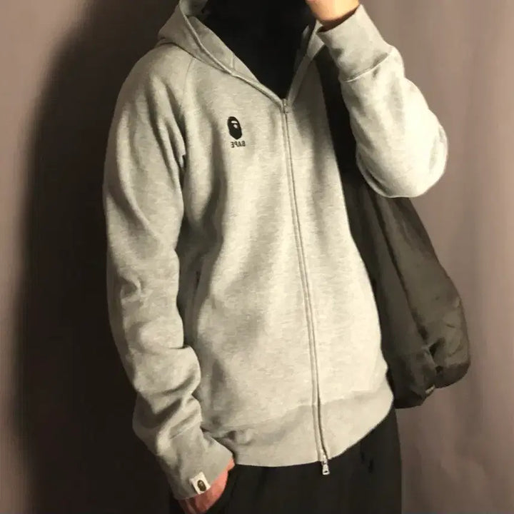 [BUNJANG] BAPE Zip-Up Hoodie / 베이프 후드집업