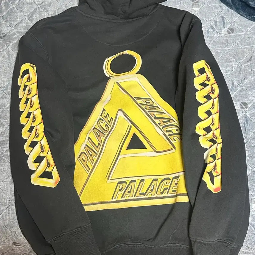 [BUNJANG] Palace Hatton Black Hoodie / (L) 팔라스 해턴 블랙 후드티 판매합니다