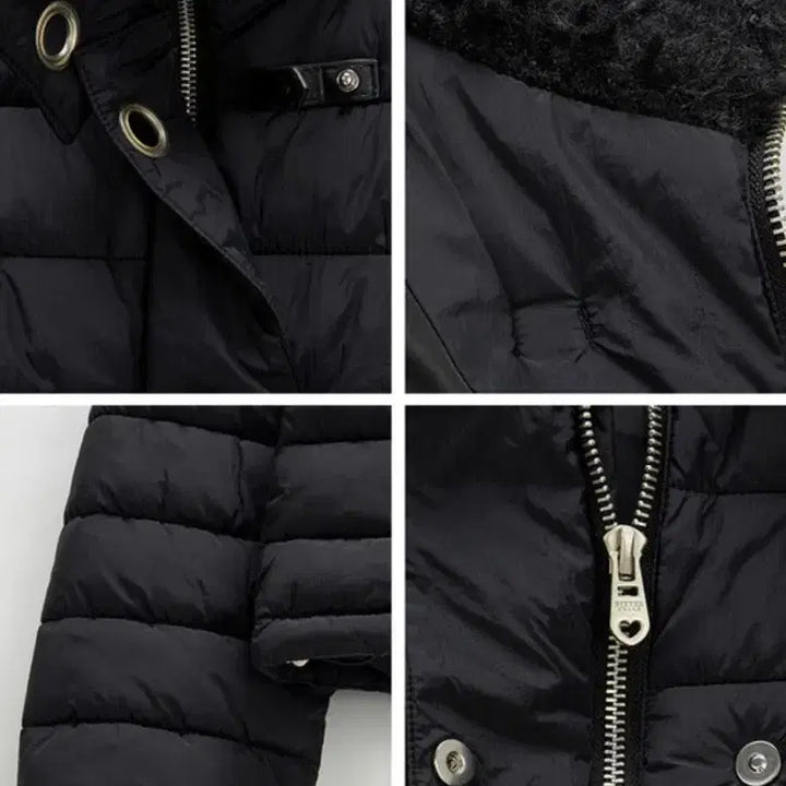 [BUNJANG] Bittercells Hairy Neck Light Puffer Jacket / 비터셀즈 헤어리넥 라이트 푸퍼 자켓 (상태깨끗)