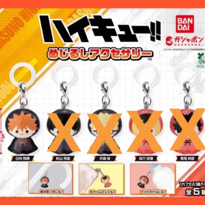 [BUNJANG] Haikyuu! Raincoat Mezrushi Gacha Hinata / 하이큐 우비 메지루시 가챠 히나타