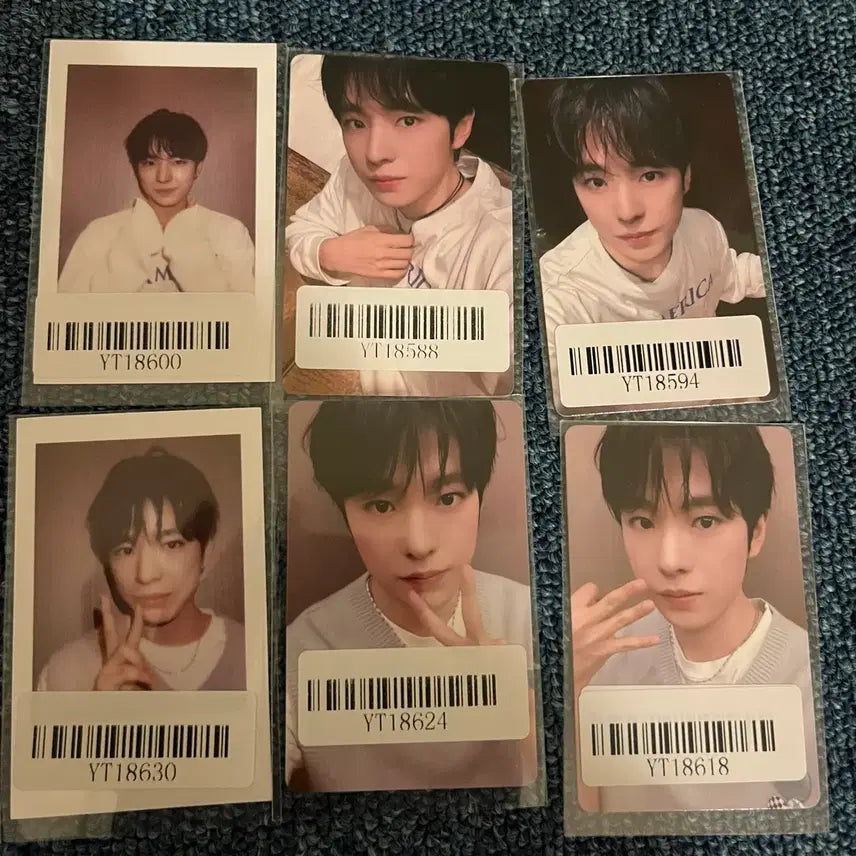 [BUNJANG] Yushi Shanghai In-Person Photocard Set / 250613,14 kms 상하이 대면 유우시 포카세트