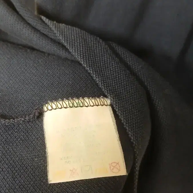 [BUNJANG] Lacoste Navy Long Sleeve Polo Shirt / 라코스테 네이비 긴팔 폴로티셔츠 7사이즈 110  앞면아주작은구멍 저렴