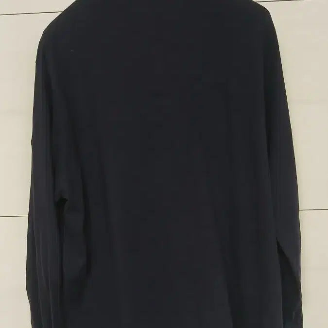 [BUNJANG] Lacoste Navy Long Sleeve Polo Shirt / 라코스테 네이비 긴팔 폴로티셔츠 7사이즈 110  앞면아주작은구멍 저렴