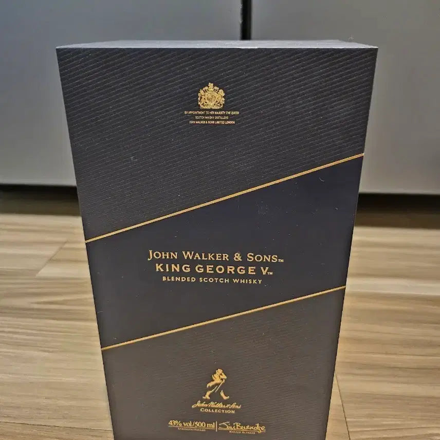 [BUNJANG] Johnnie Walker King George V 500ml Empty Bottle / 조니워커 킹조지 5세 500ml 공병입니다