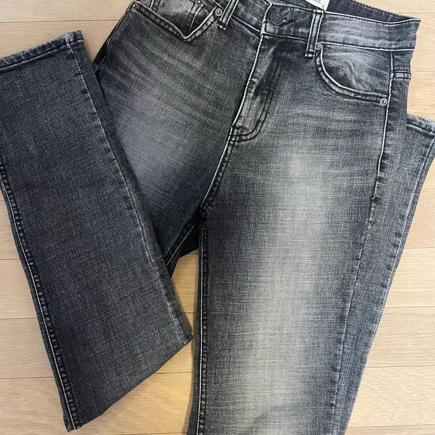 [BUNJANG] Bohemian Seoul Straight Pants Gray / 보헤미안 서울 스트레이트 팬츠 그레이